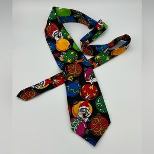 Looney Tunes Mania Christmas tie